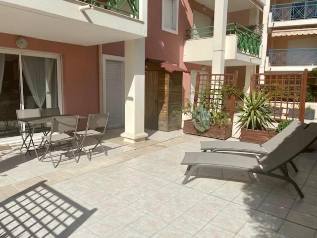 Appt 2 Pieces Port Frejus - Mega Terrasse + Garage公寓 外观 照片